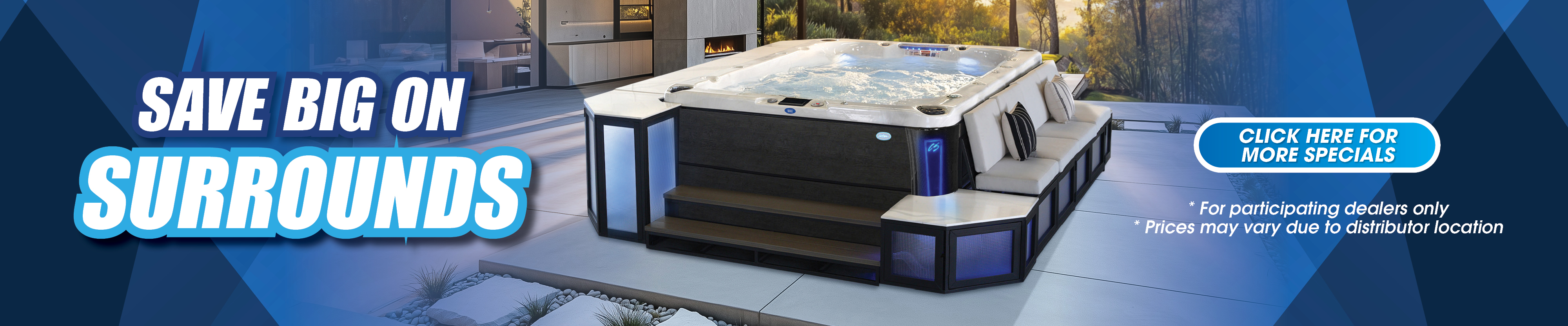 Calspas hot tub being used in a family setting - Coral Springs